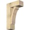 Ekena Millwork Legacy Block Rough Sawn Bracket w/ Offset Brace, Douglas Fir, 8"W x 20"D x 32"H BKT0806X20X32LEC05RDF - alternate 1